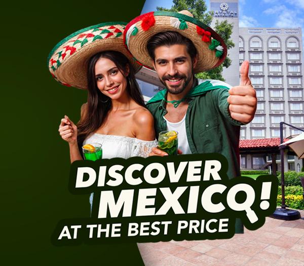 FLIGHT + HOTEL PACKAGE Krystal® Satélite María Bárbara Cidade do México FLIGHT + HOTEL PACKAGE Krystal® Satélite María Bárbara Cidade do México